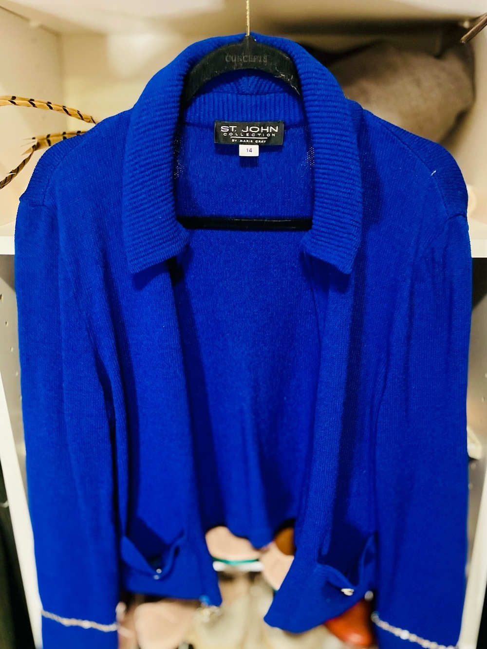 St. John wool coat